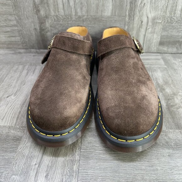 Dr. Marten's Isham Men's size 13 Brown Suede Slingback Shoes - Picture 4 of 9